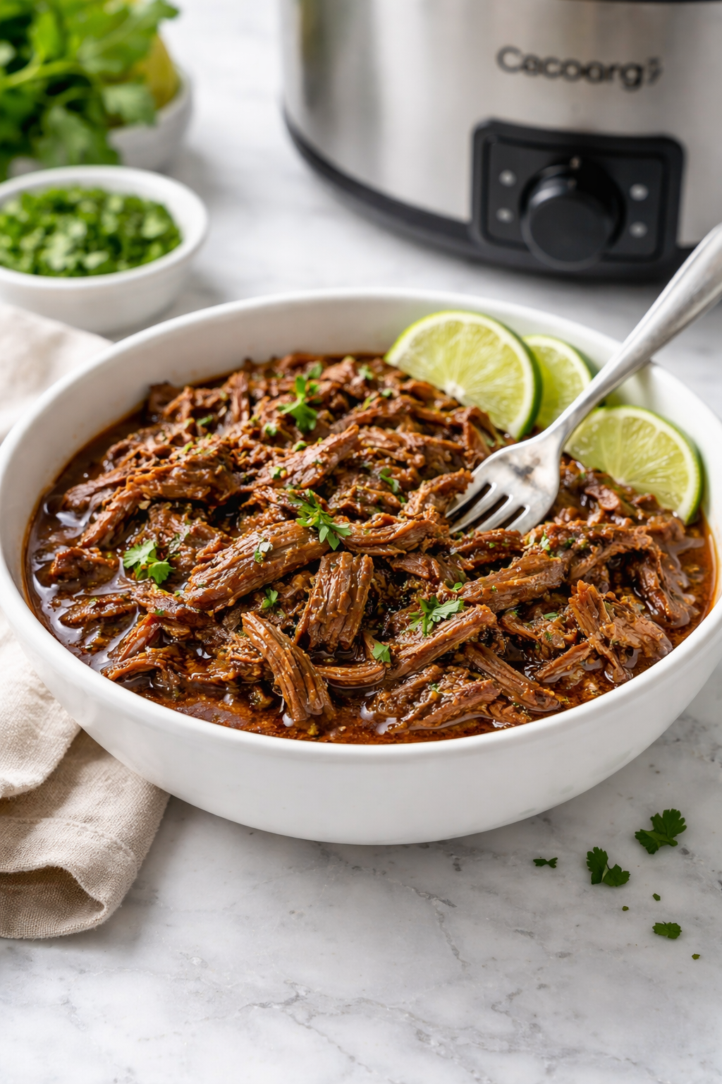 Slow Cooker Beef Barbacoa
