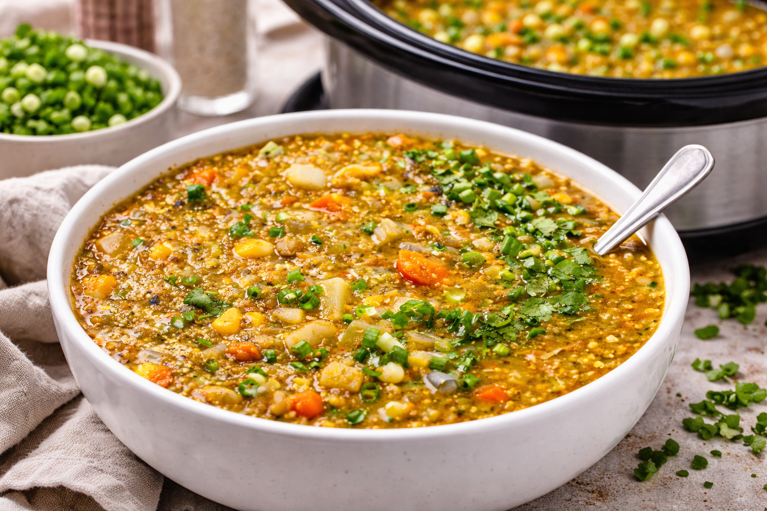 Crockpot Lentil and Vegetable Stew