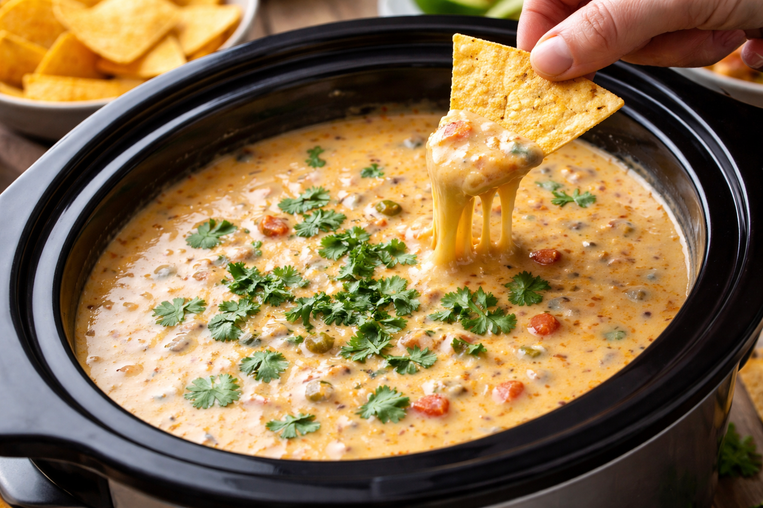 Crockpot Queso Dip