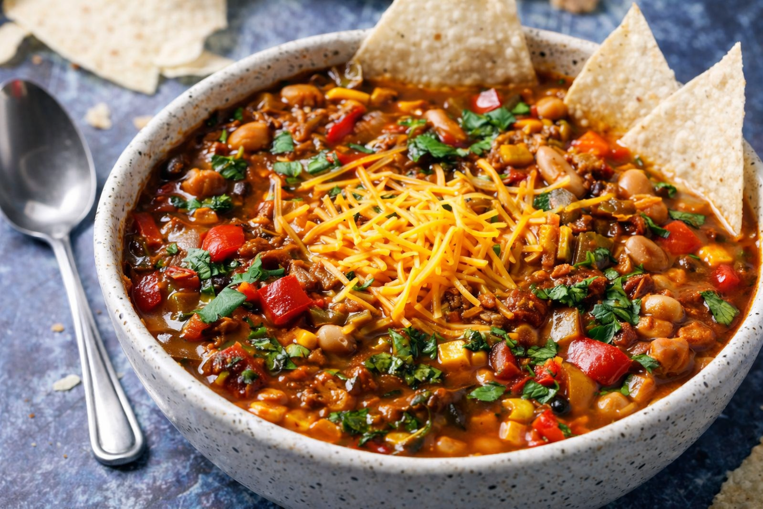 Crockpot Vegetarian Chili