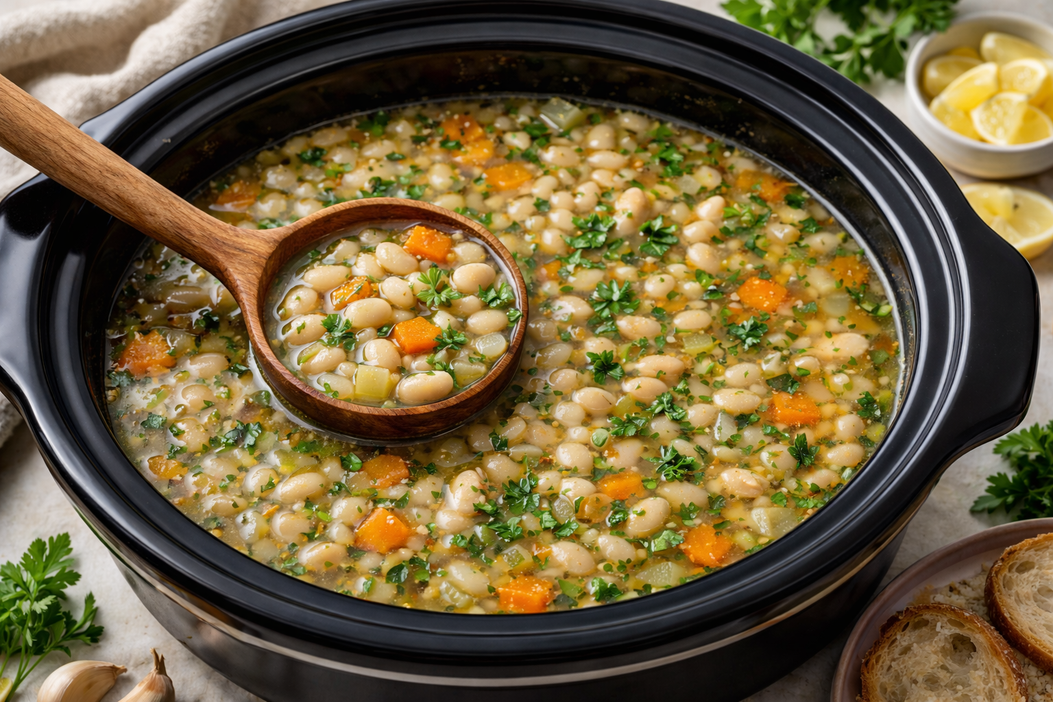 Vegan White Bean Soup